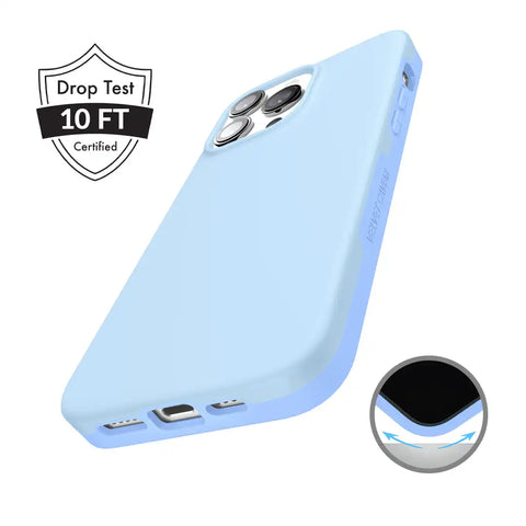 Cotton Candy Blue iPhone Case