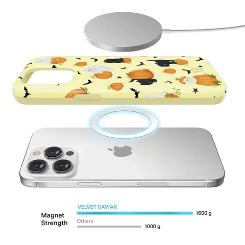 Purrfect Pumpkins iPhone Case