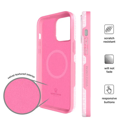 Strawberry Macaron iPhone Case
