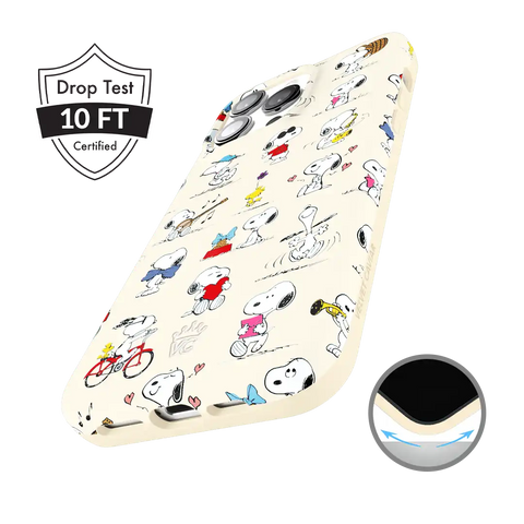 Snoopy Moods iPhone Case