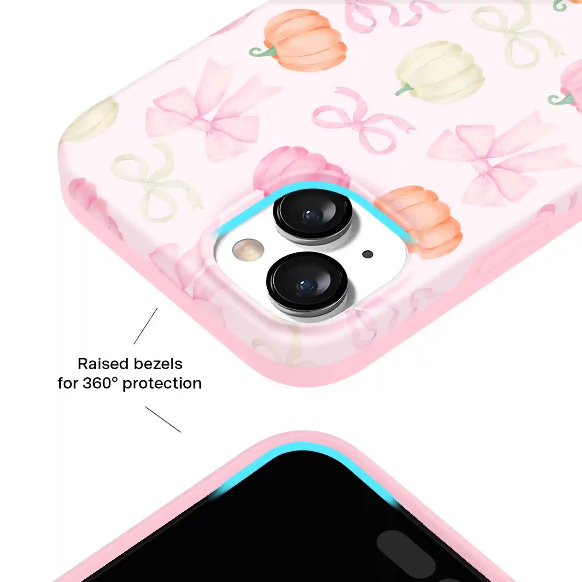 Pink Pumpkin Princess iPhone Case