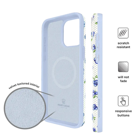 Blueberry Baby iPhone Case