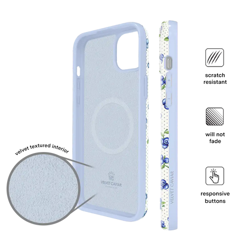 Blueberry Baby iPhone Case