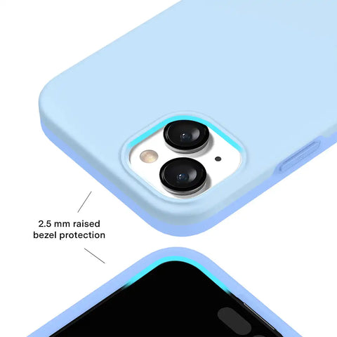 Cotton Candy Blue iPhone Case
