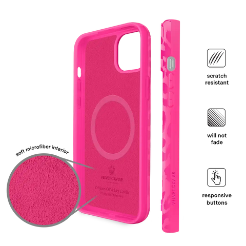 Even Hotter Pink Leopard iPhone Case