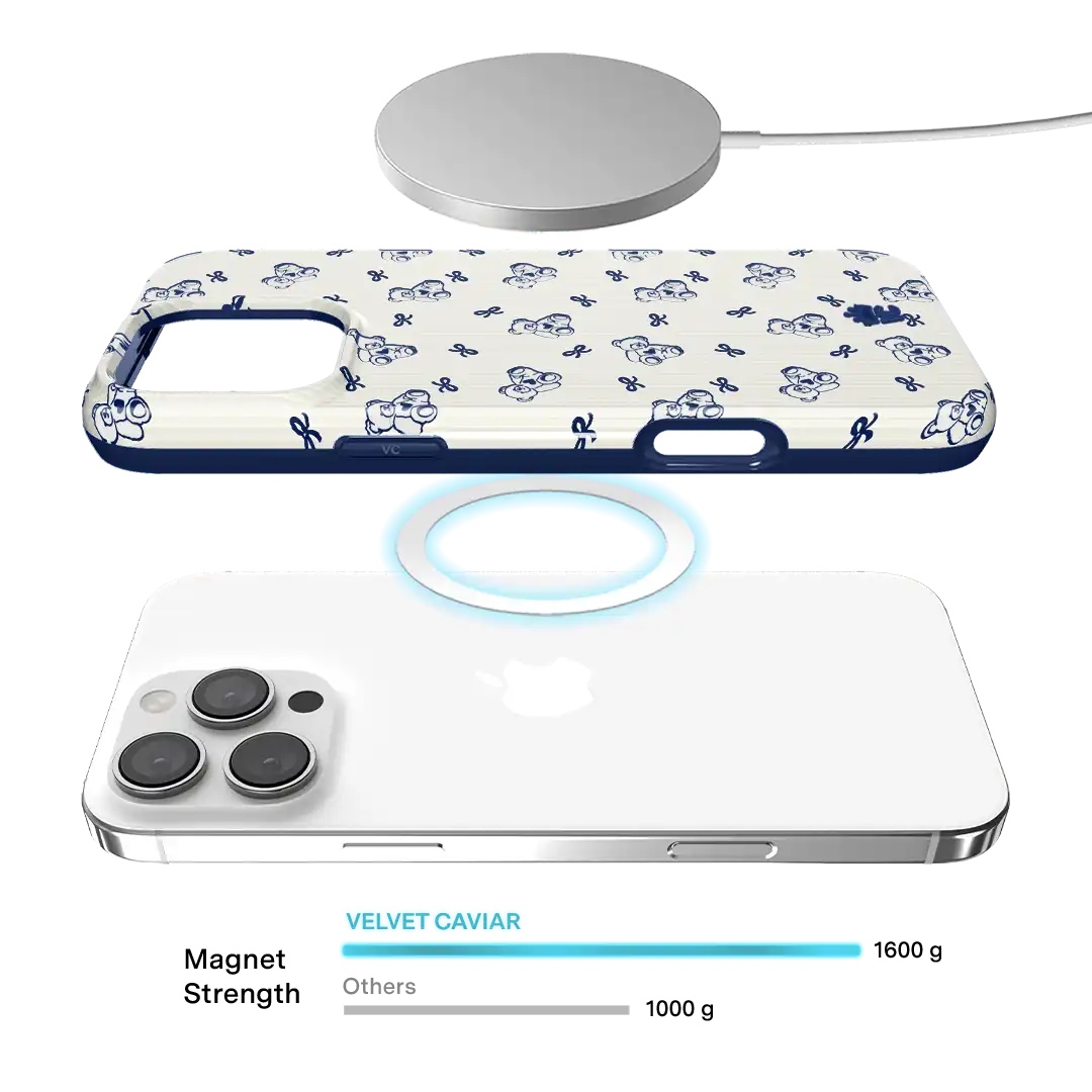 Preppy Teddy iPhone Case