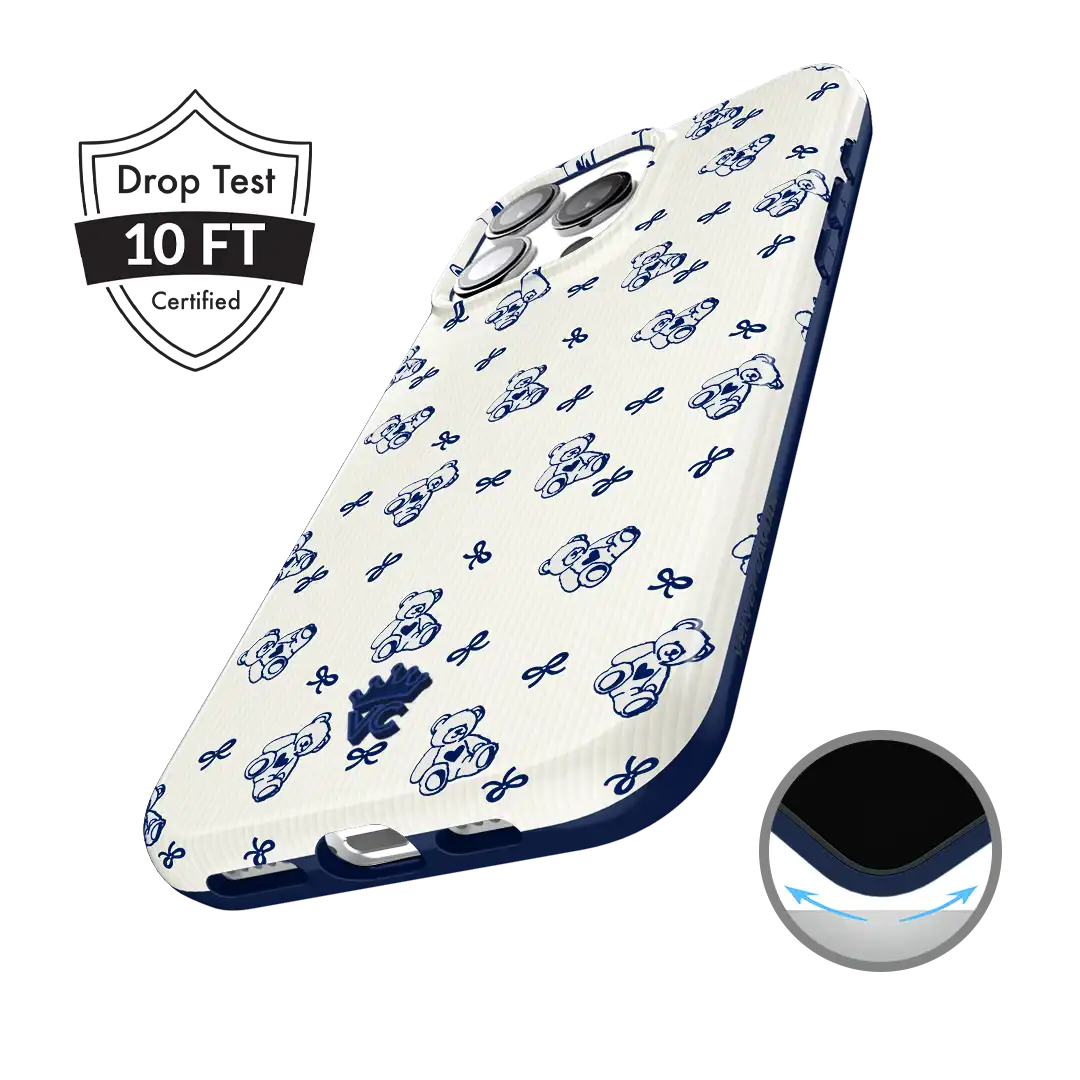Preppy Teddy iPhone Case