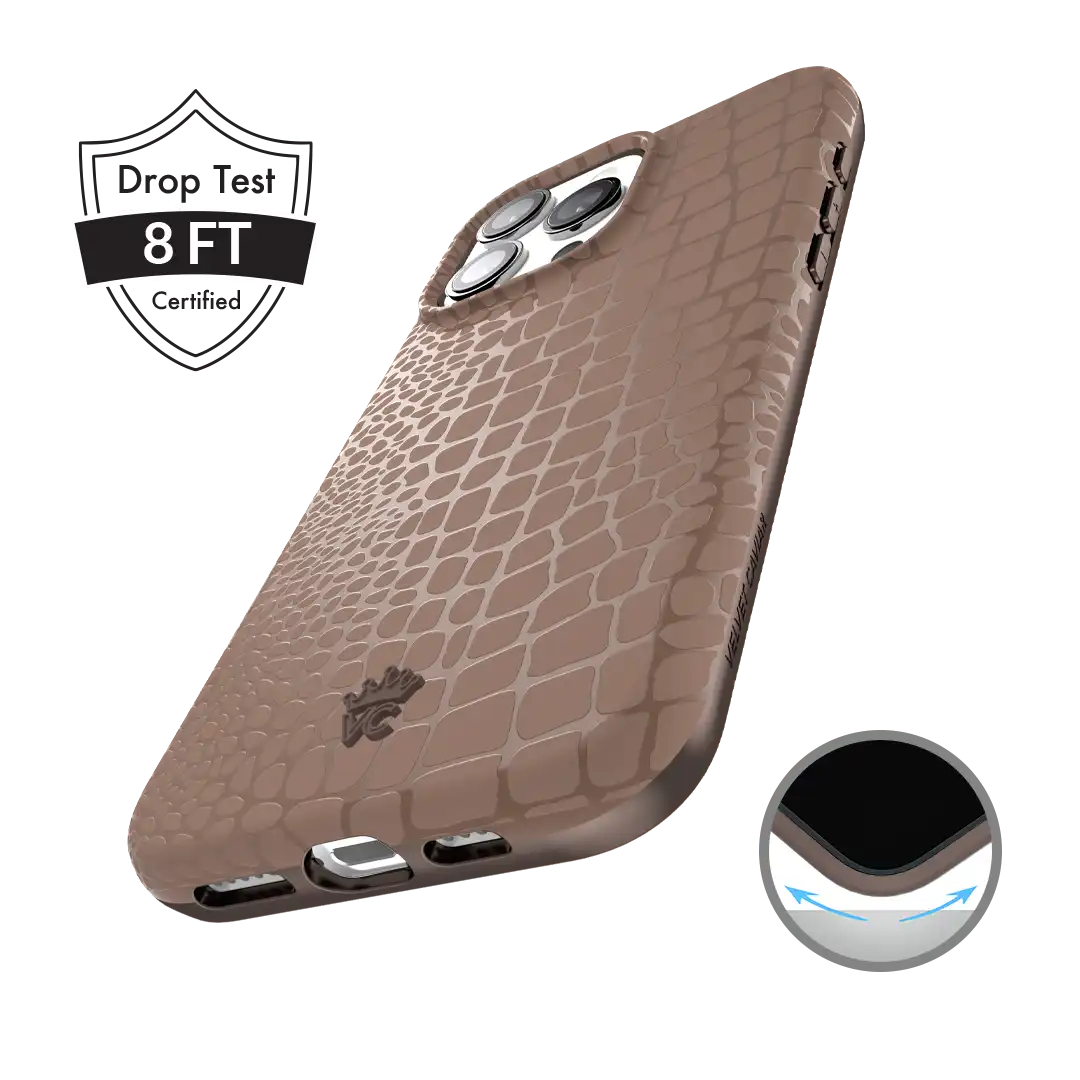 Khaki Croc iPhone Case