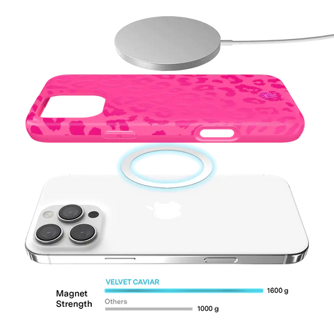 Even Hotter Pink Leopard iPhone Case