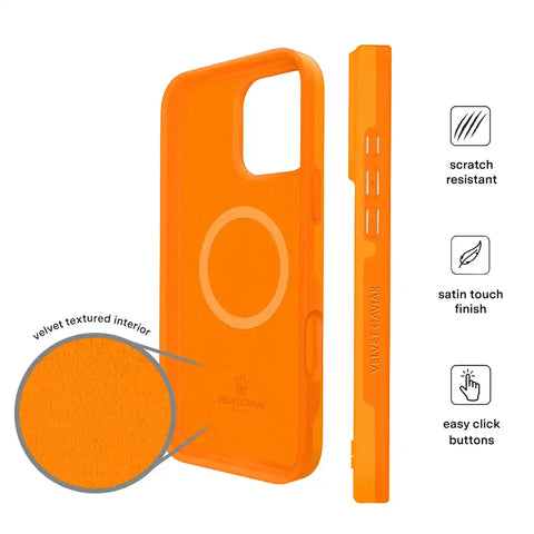 Pumpkin Spice Orange iPhone Case