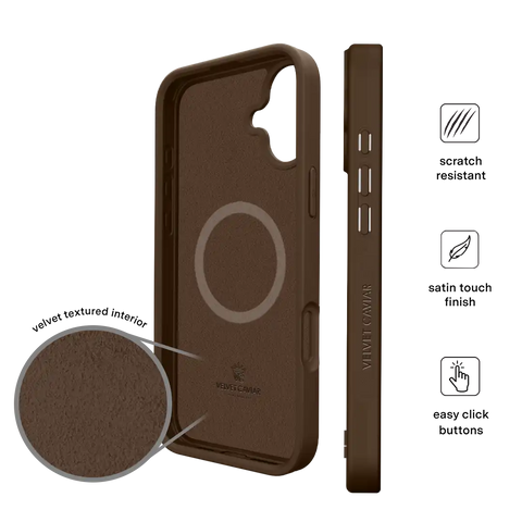 Espresso Brown iPhone Case