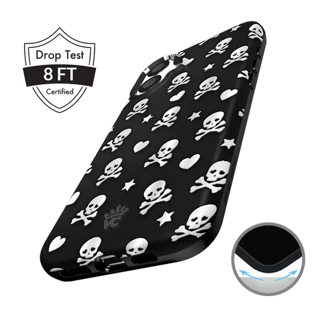 Chrome Skulls iPhone Case