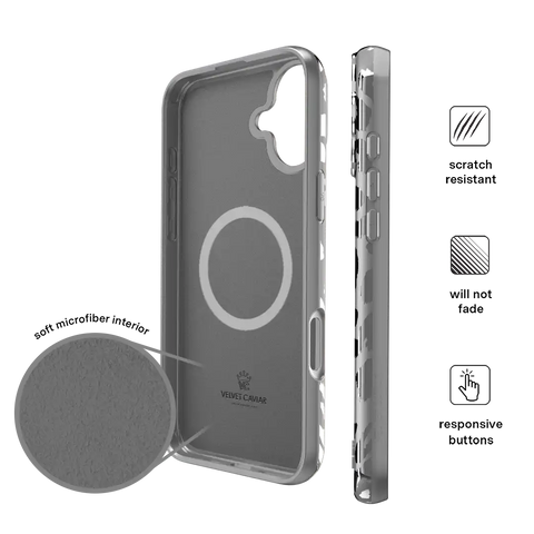 Chrome Leopard iPhone Case