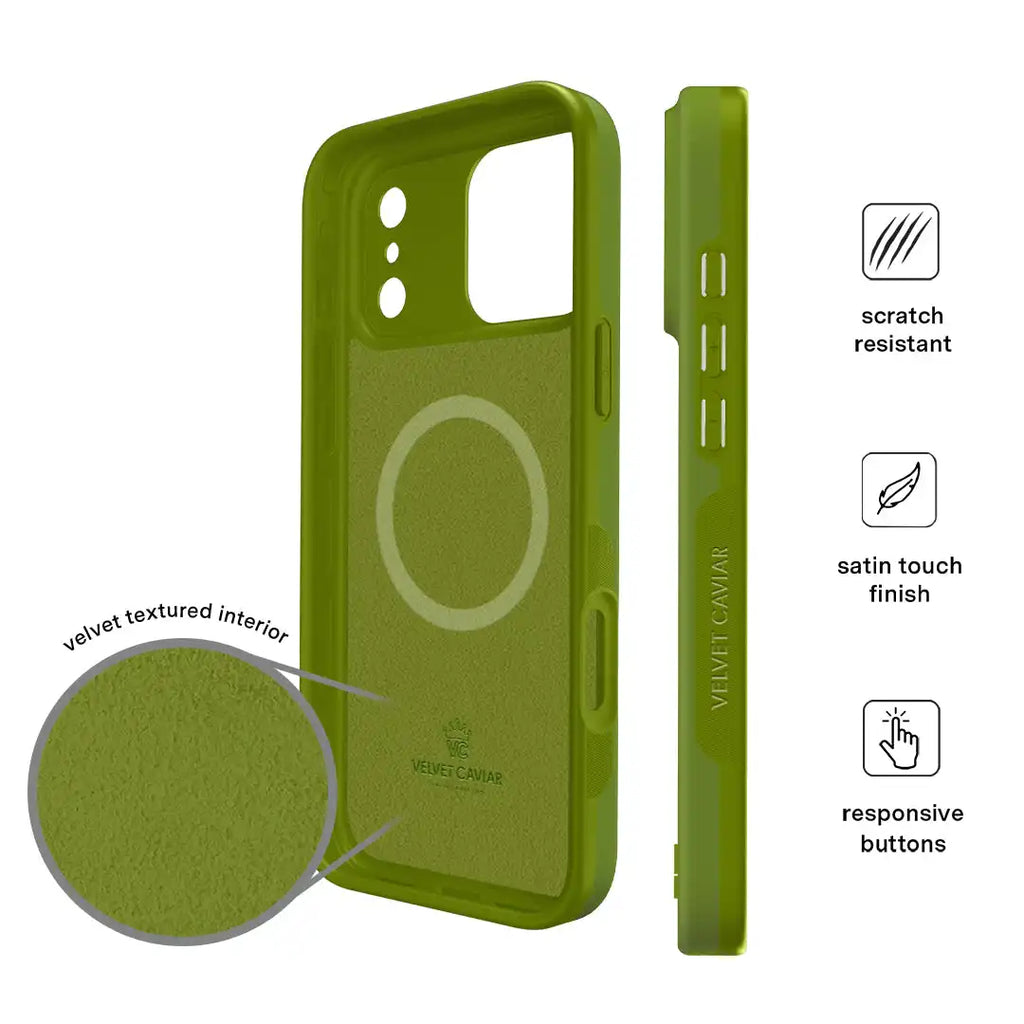 Matcha Green iPhone Case