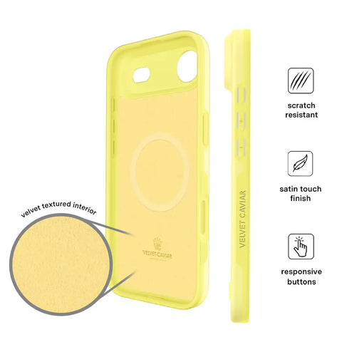 Butter Yellow iPhone Case