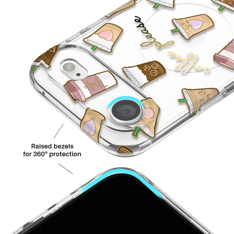 Coffee First iPhone Case