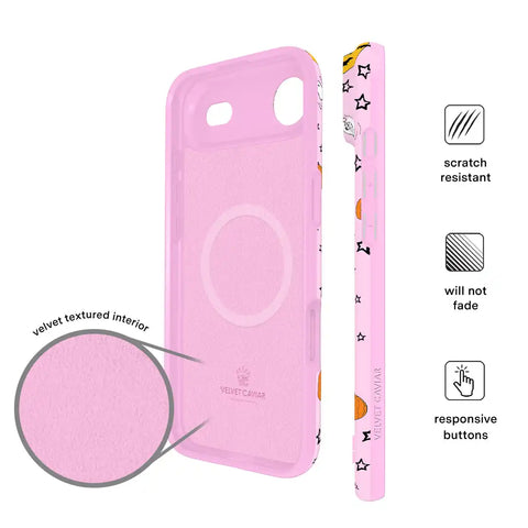 Snoopy Pink Pumpkins iPhone Case