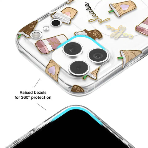 Coffee First iPhone Case