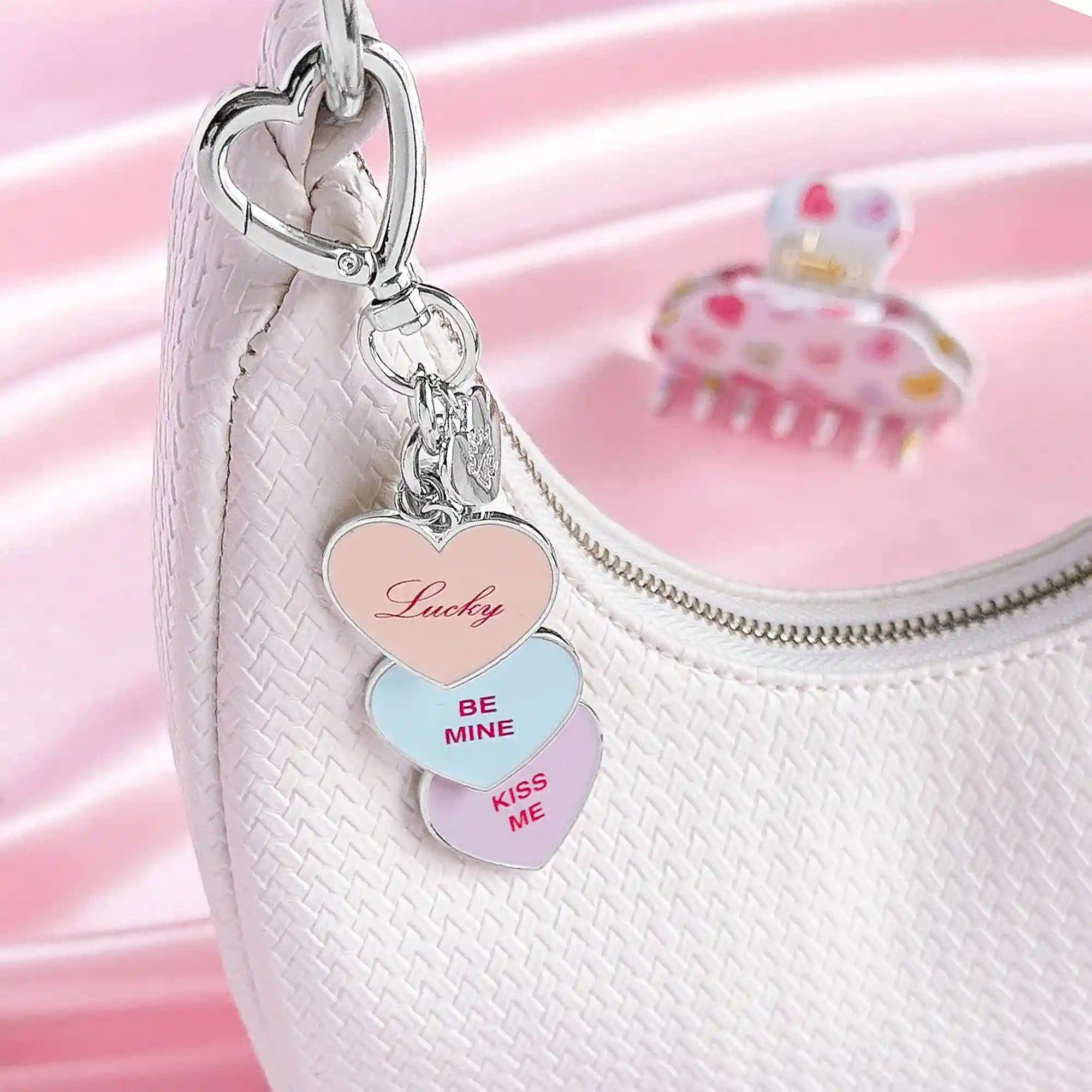 Sweet Hearts Bag Charm