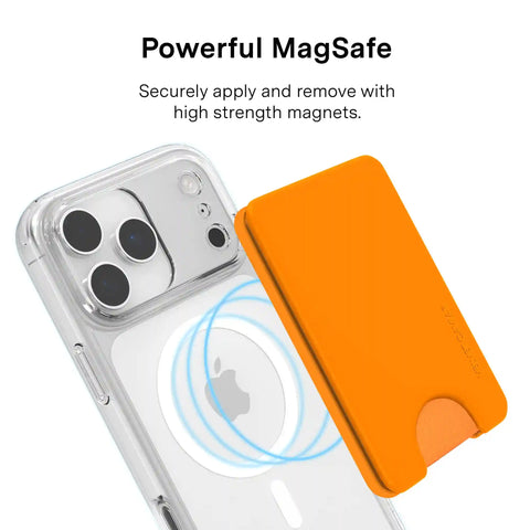 Pumpkin Spice Orange MagSafe Wallet