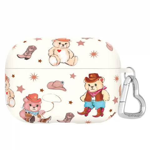 Cowboy Teddy AirPod Case