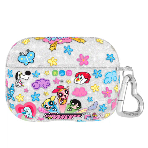 The Powerpuff Girls Girl Power Glitter AirPod Case
