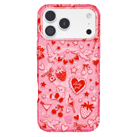 Be Mine Glitter iPhone Case