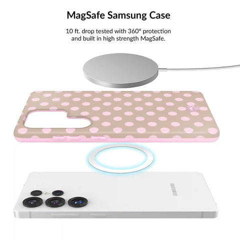Brown Sugar Polka Dot Samsung Bundle Set