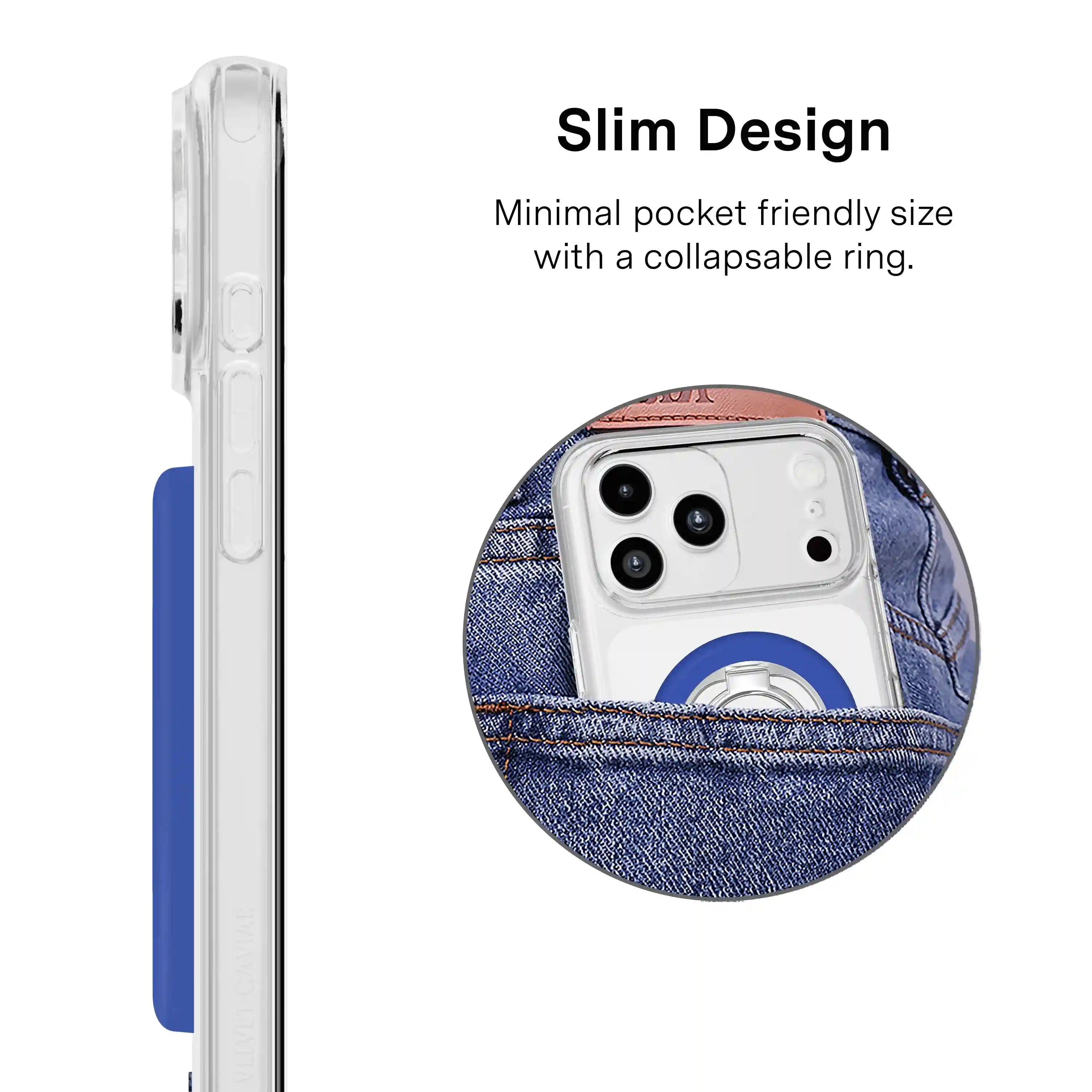 Cobalt Blue MagSafe Grip Ring