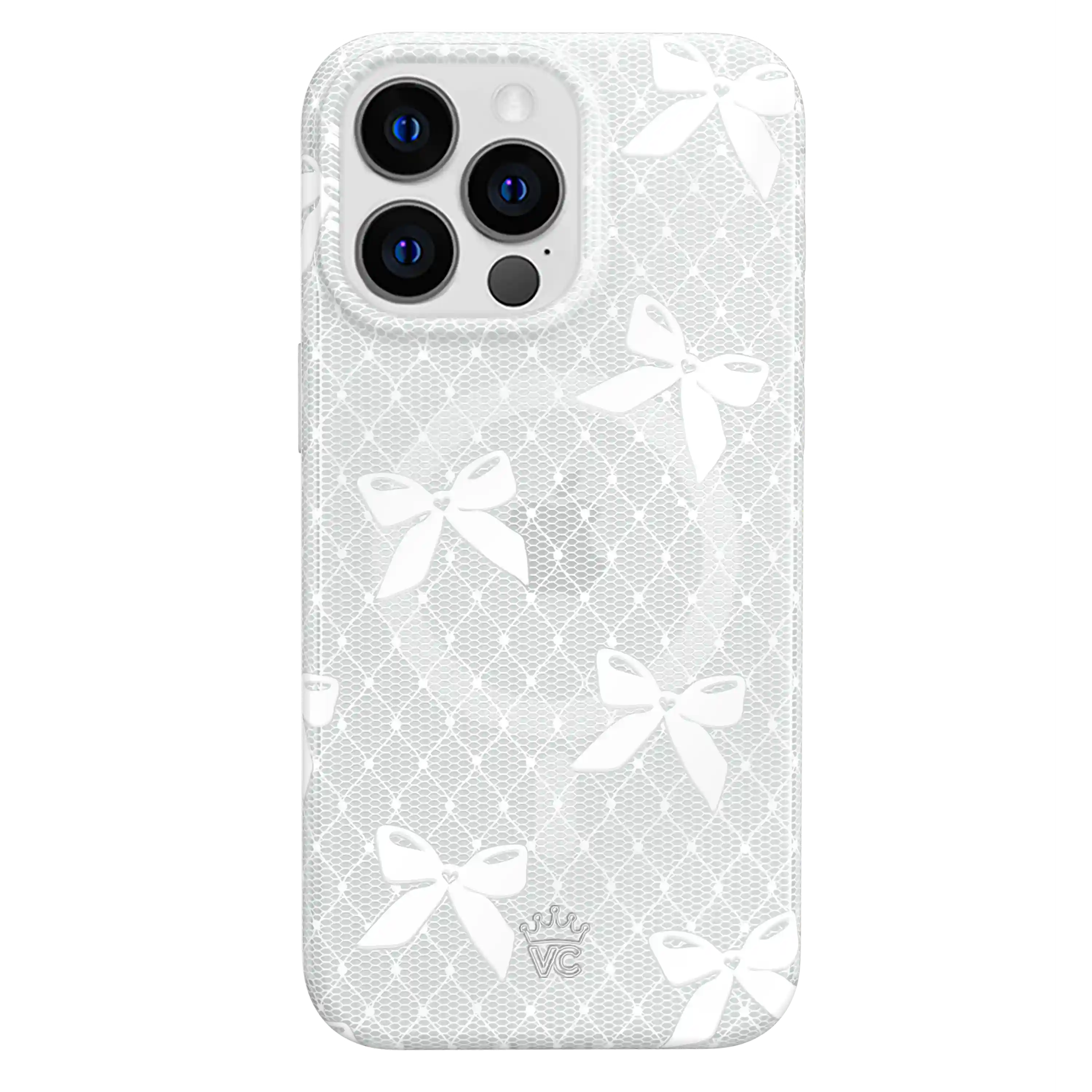Vintage Lace Bows iPhone Case