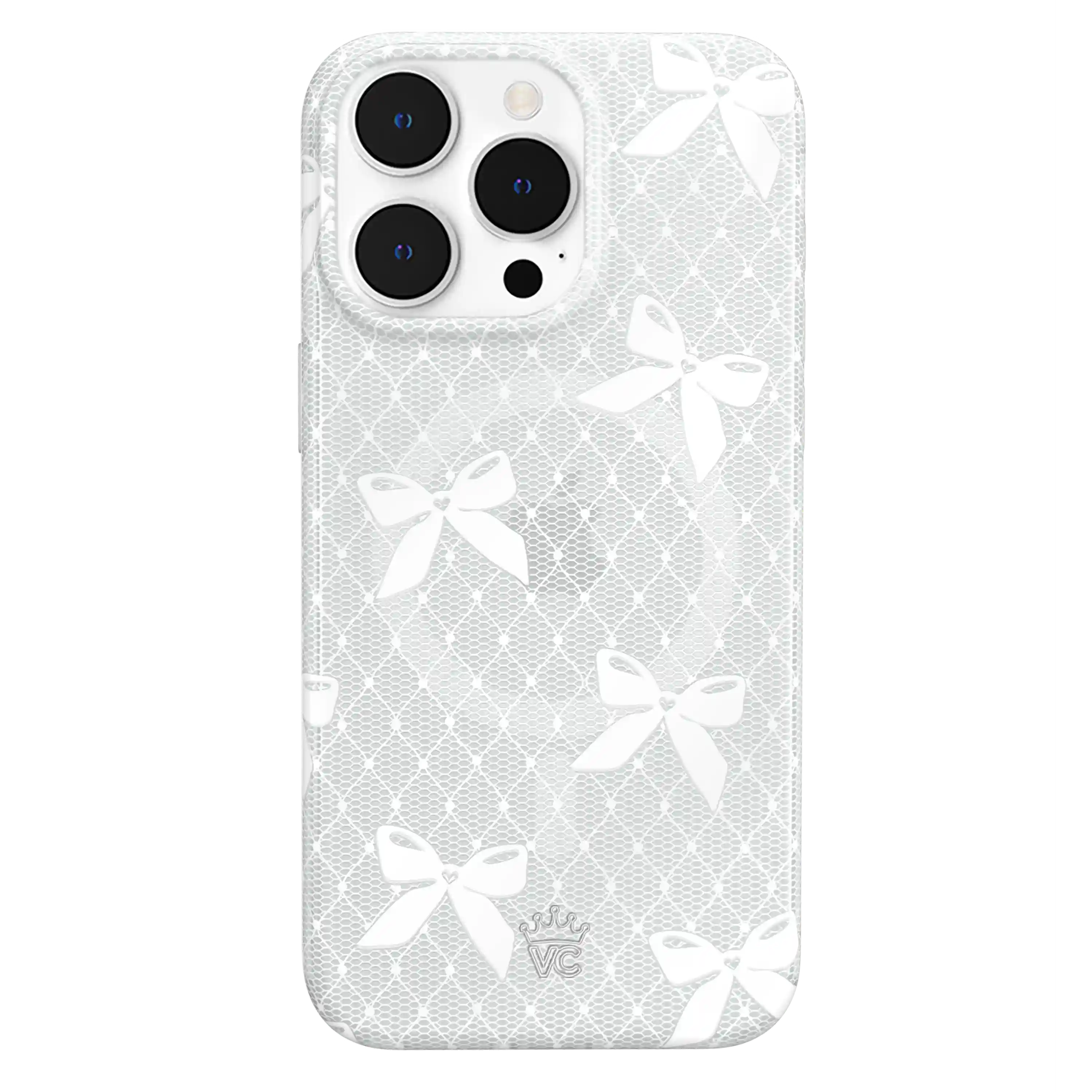 Vintage Lace Bows iPhone Case