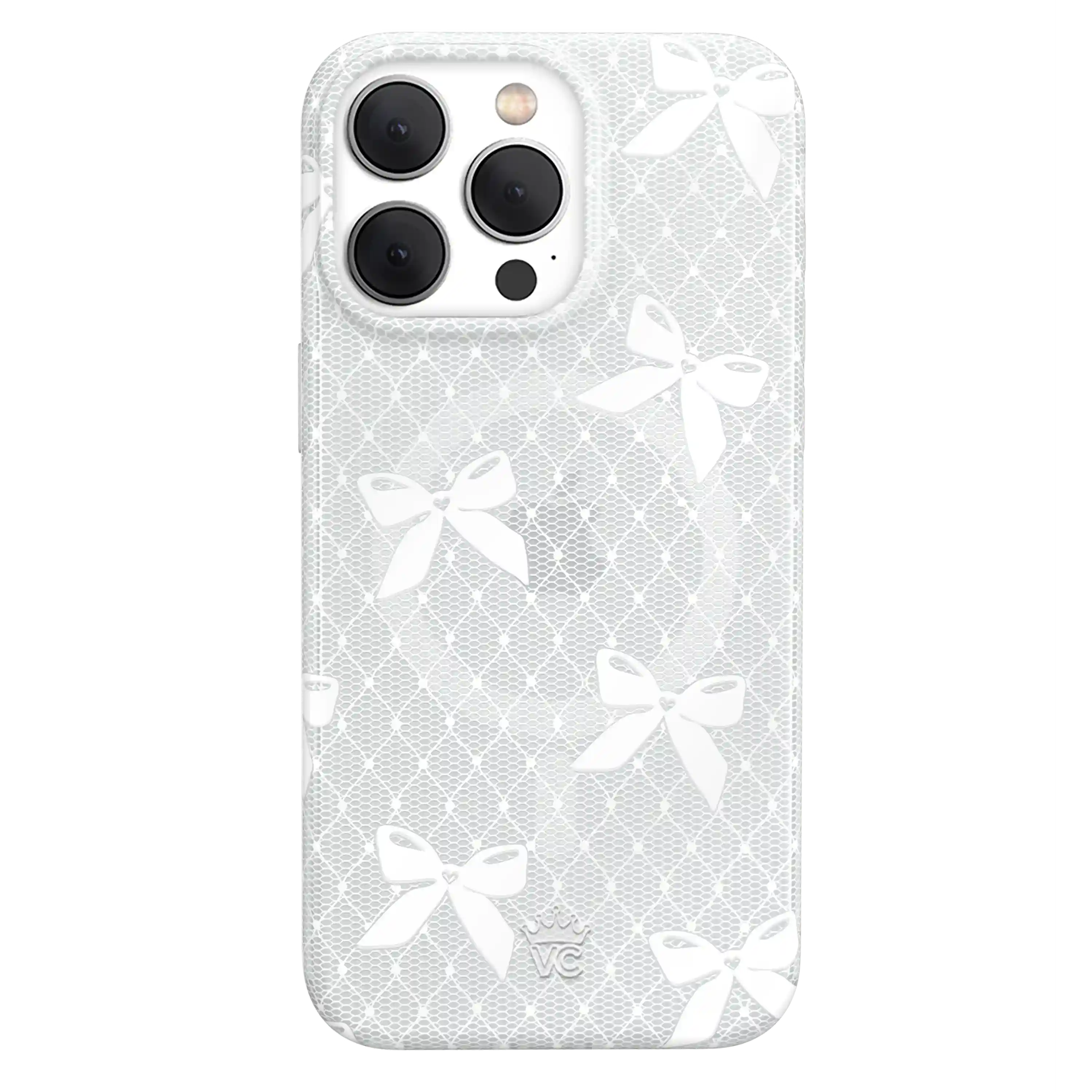 Vintage Lace Bows iPhone Case