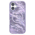 Lilac Celestial Stars iPhone Case
