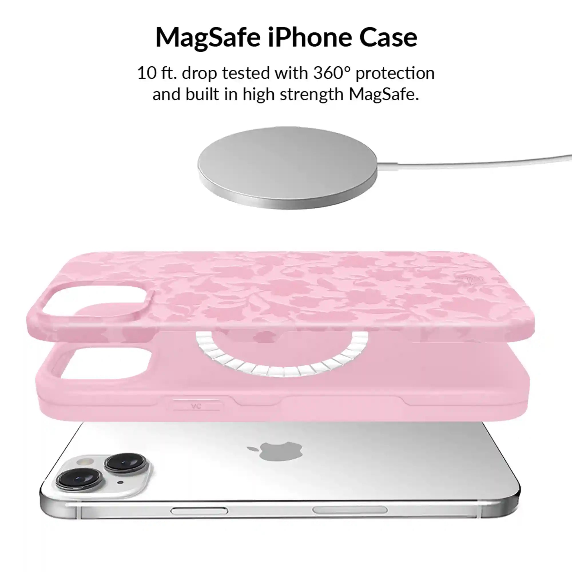 Magical Mauve Floral iPhone Bundle Set