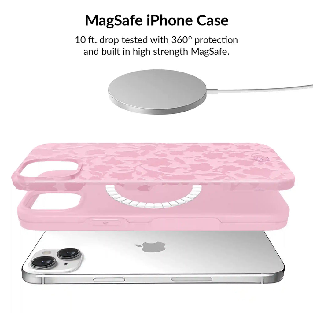 Magical Mauve Floral iPhone Bundle Set