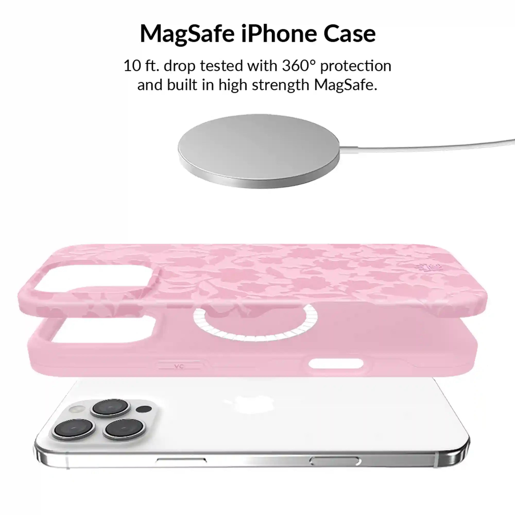 Magical Mauve Floral iPhone Bundle Set