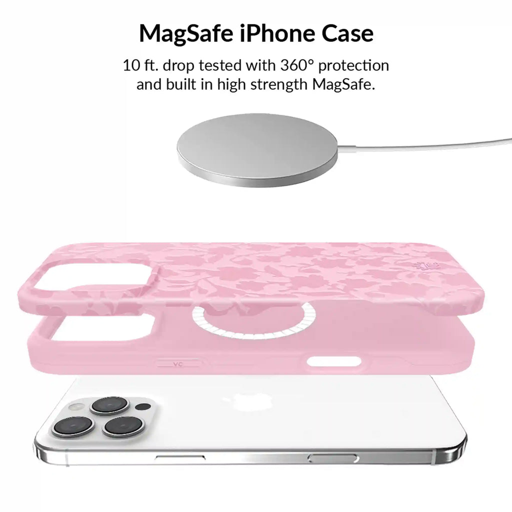 Magical Mauve Floral iPhone Bundle Set
