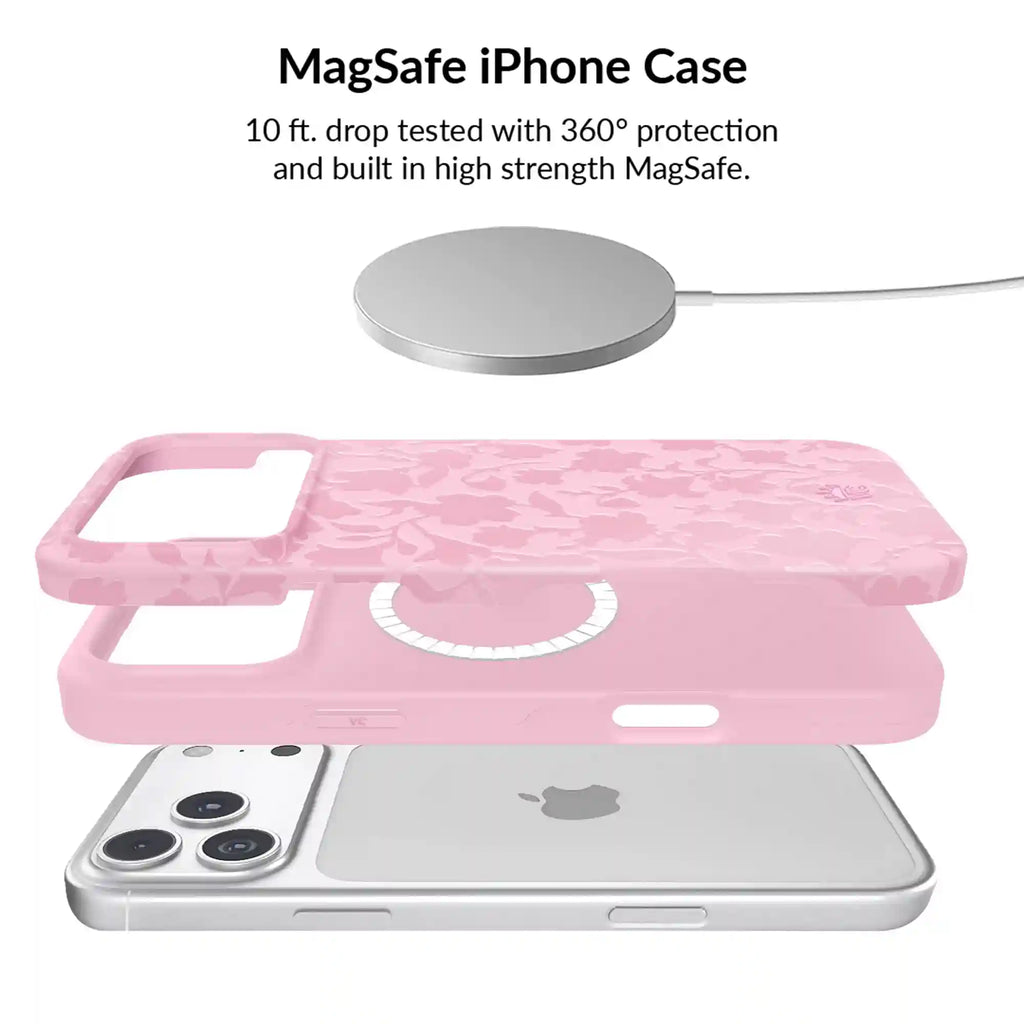 Magical Mauve Floral iPhone Bundle Set