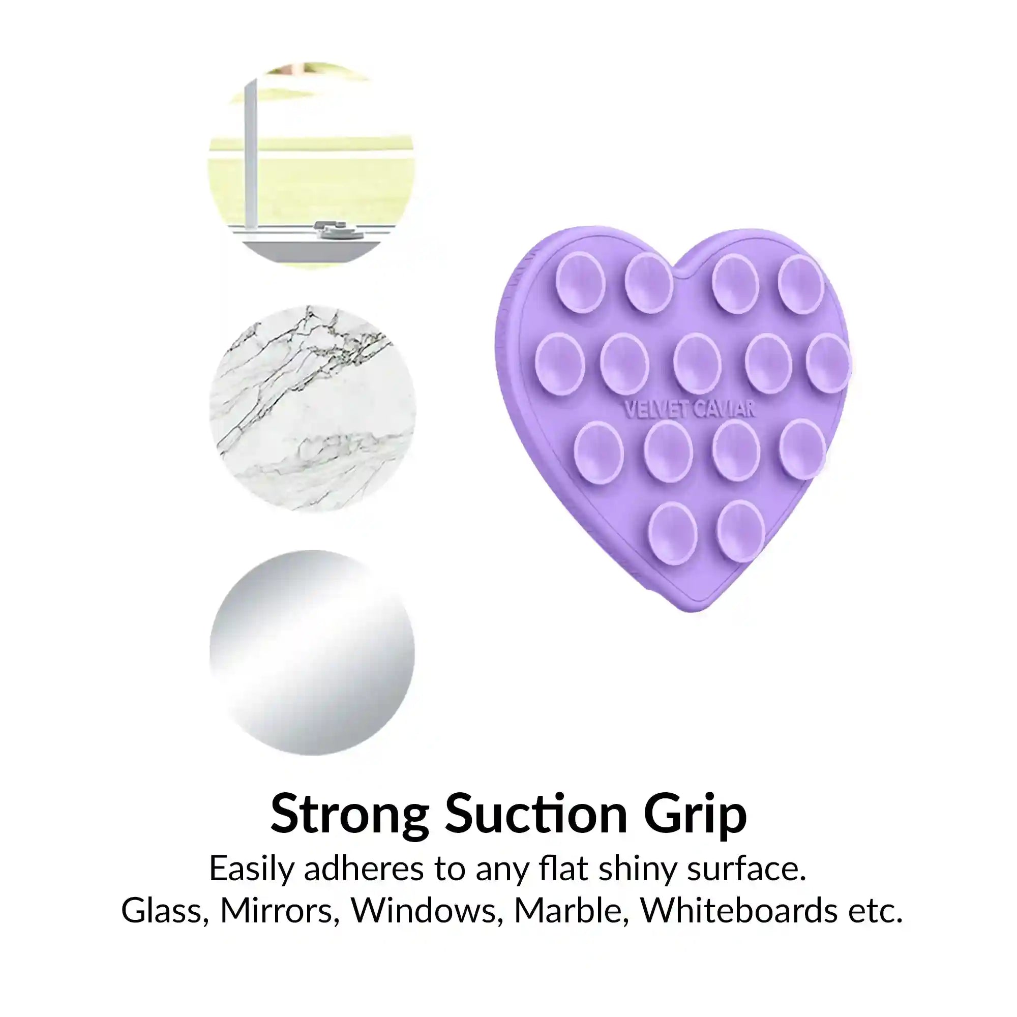 Lilac Gelato Heart MagSafe MightyGrip
