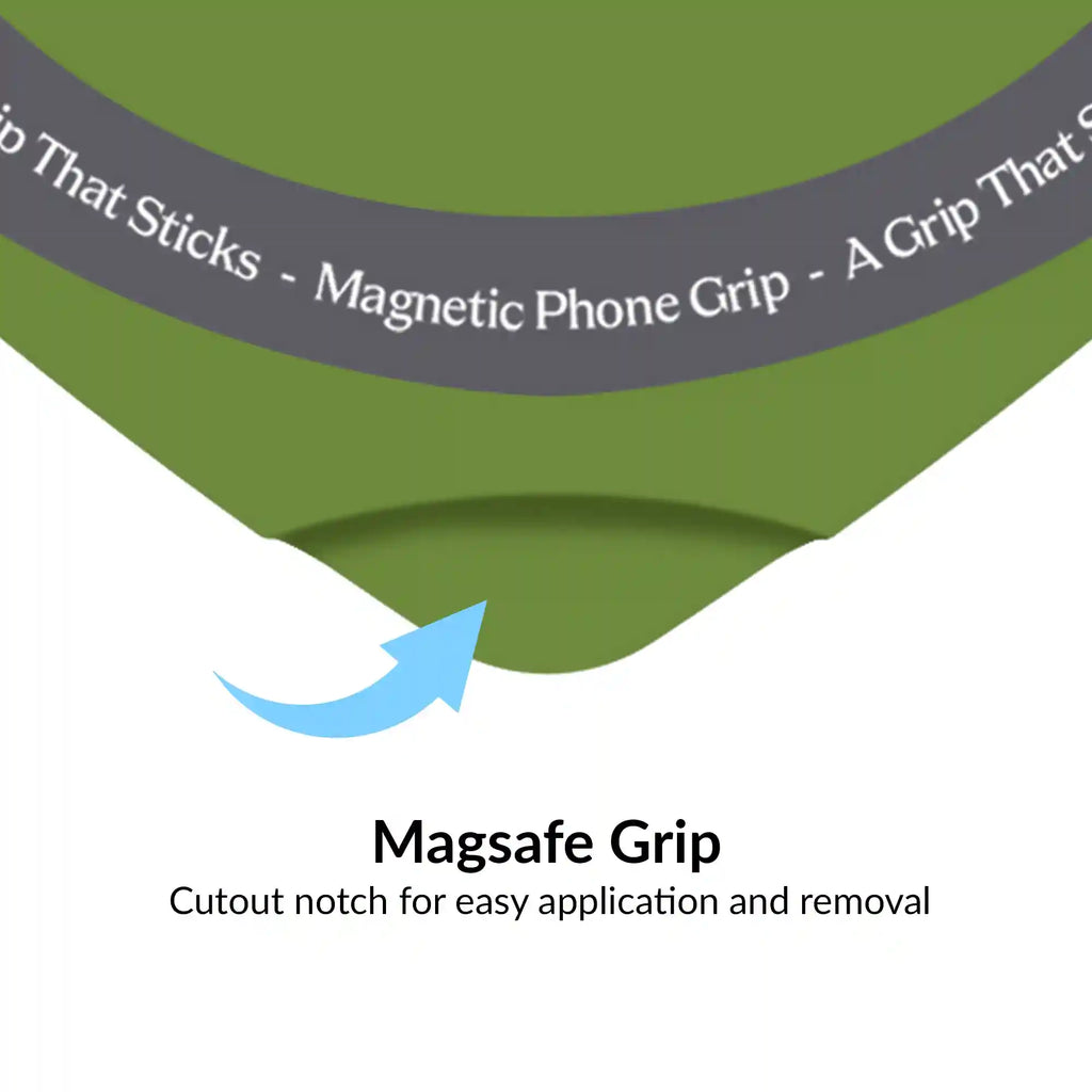 Matcha Green Heart MagSafe MightyGrip