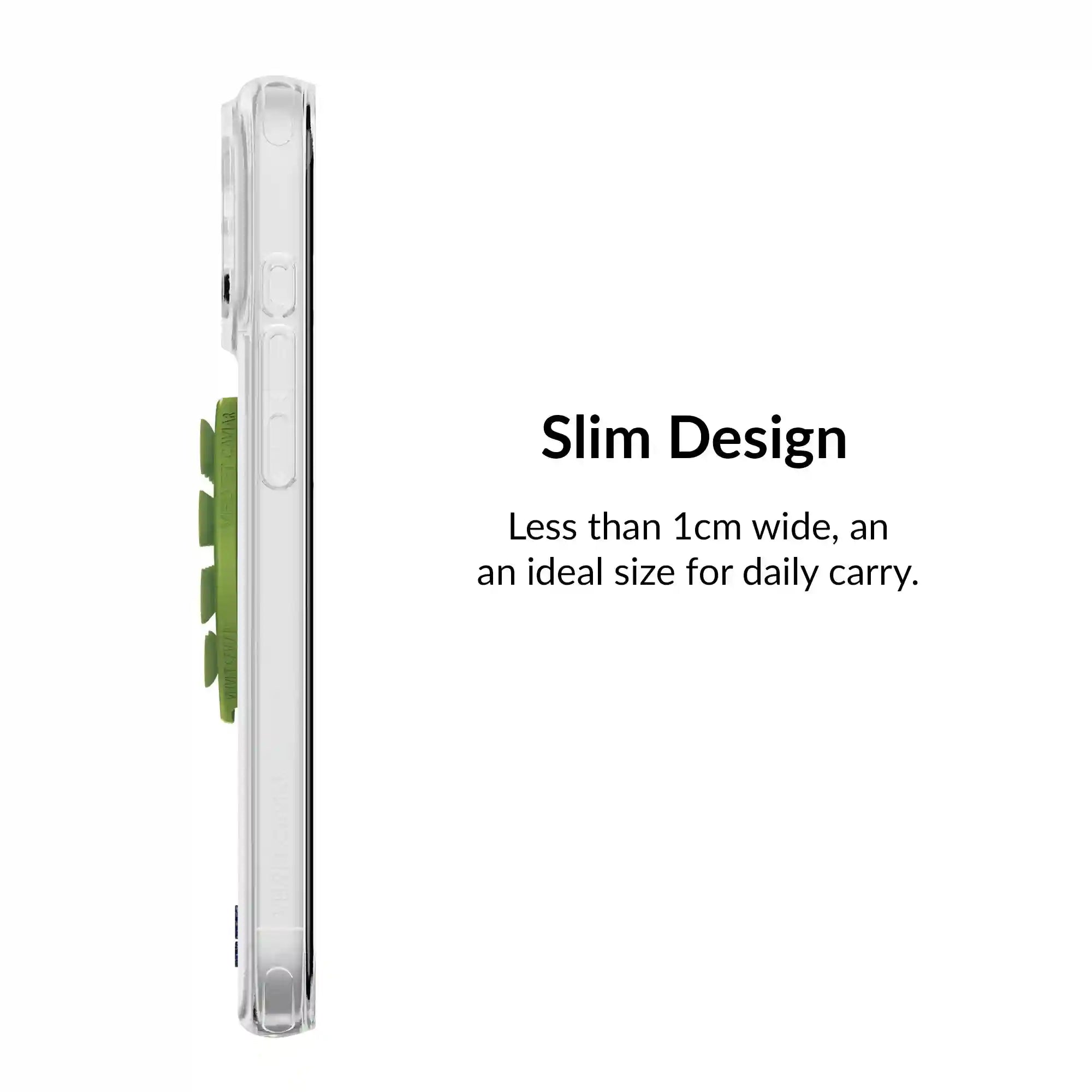 Matcha Green Heart MagSafe MightyGrip
