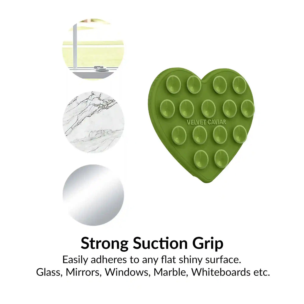 Matcha Green Heart MagSafe MightyGrip