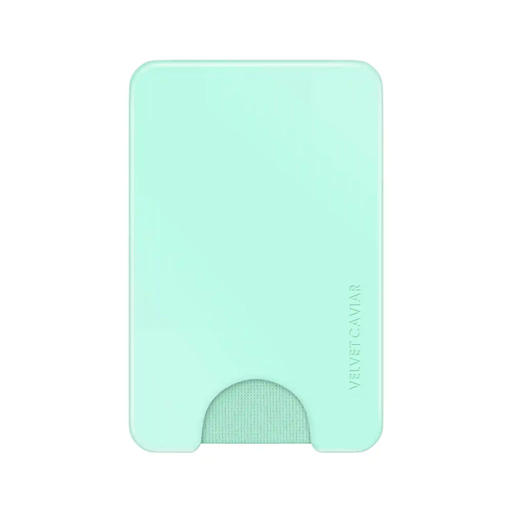 Mint Jelly MagSafe Wallet