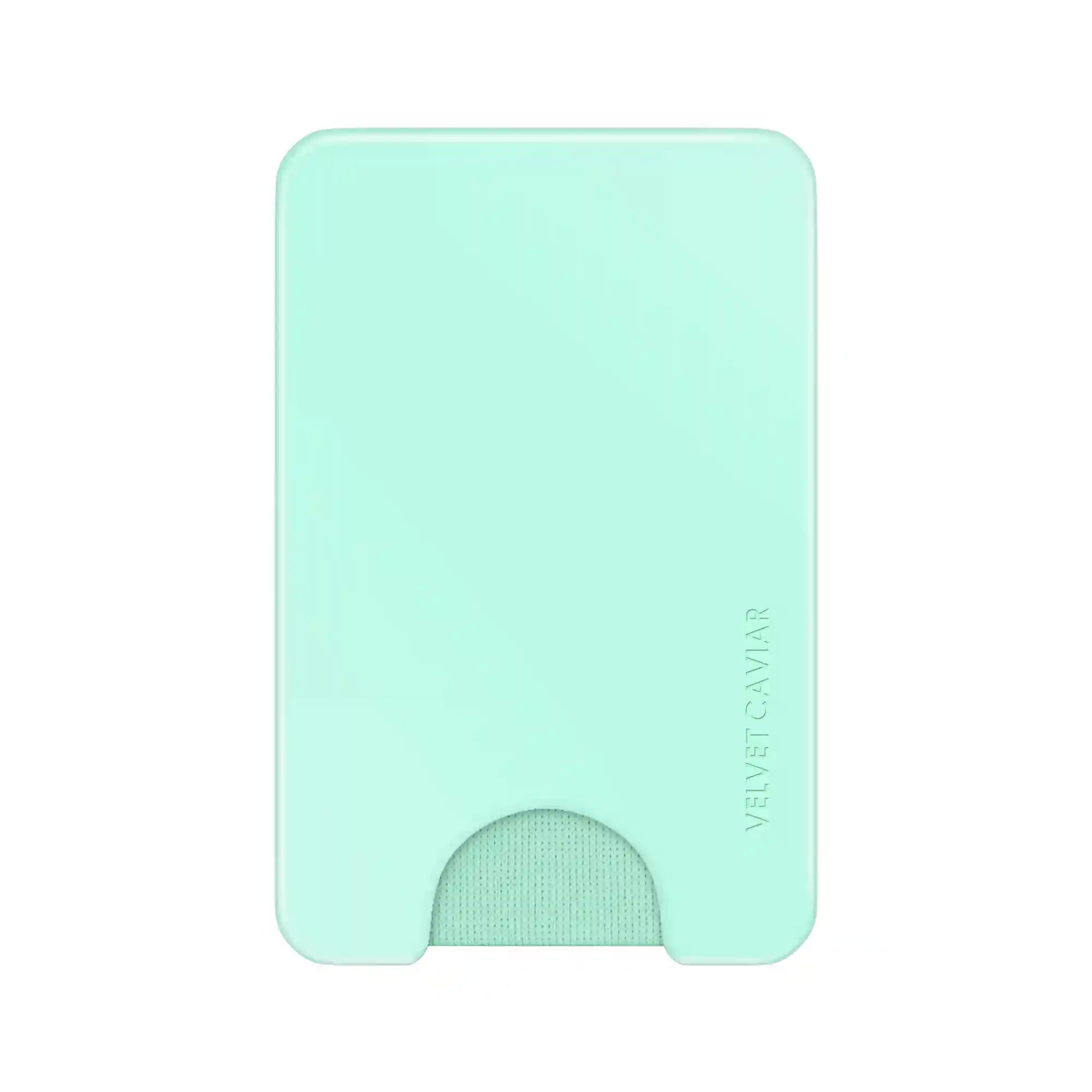 Mint Jelly MagSafe Wallet
