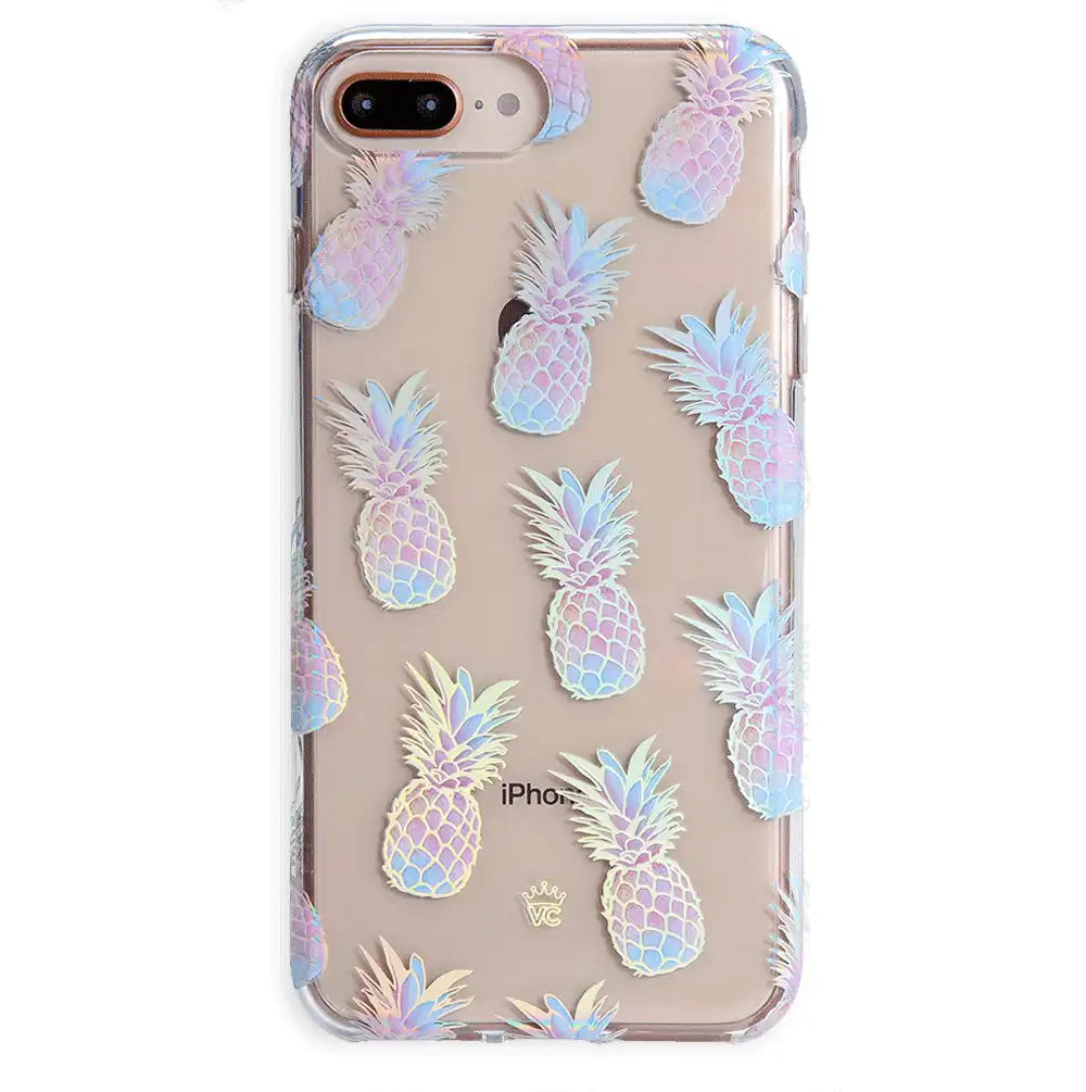 Pineapple Holo iPhone Case