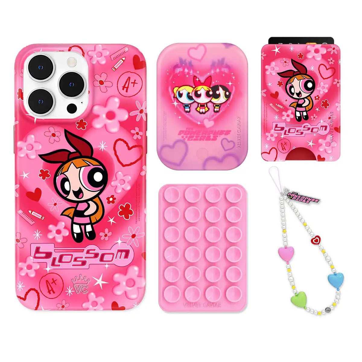 The Powerpuff Girls Blossom iPhone Bundle Set - Wallet