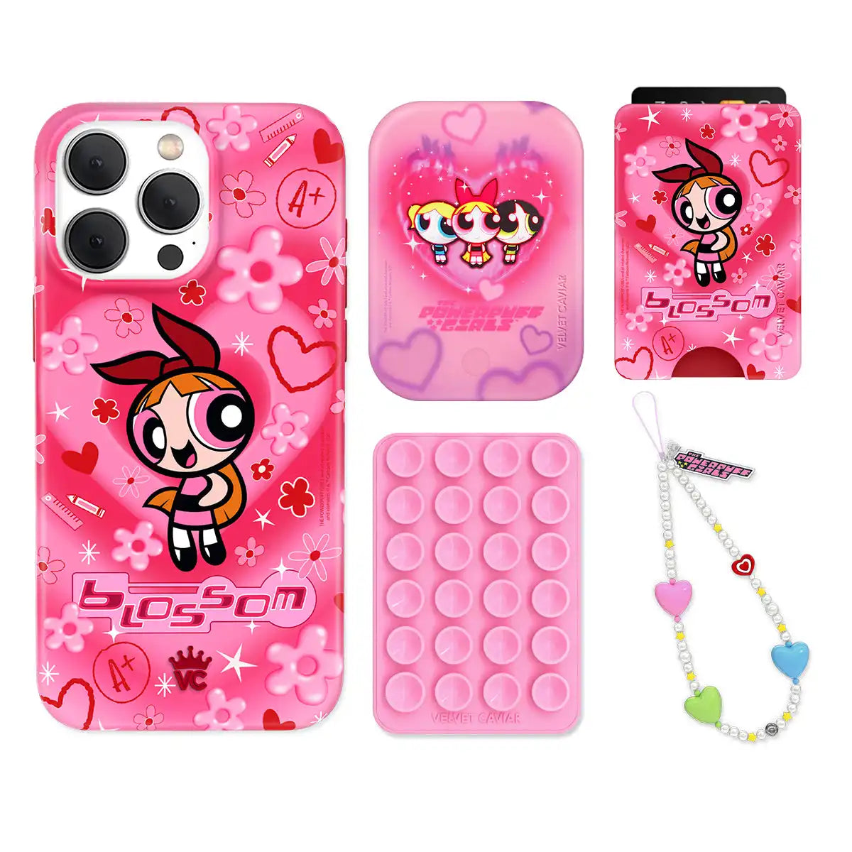 The Powerpuff Girls Blossom iPhone Bundle Set - Wallet