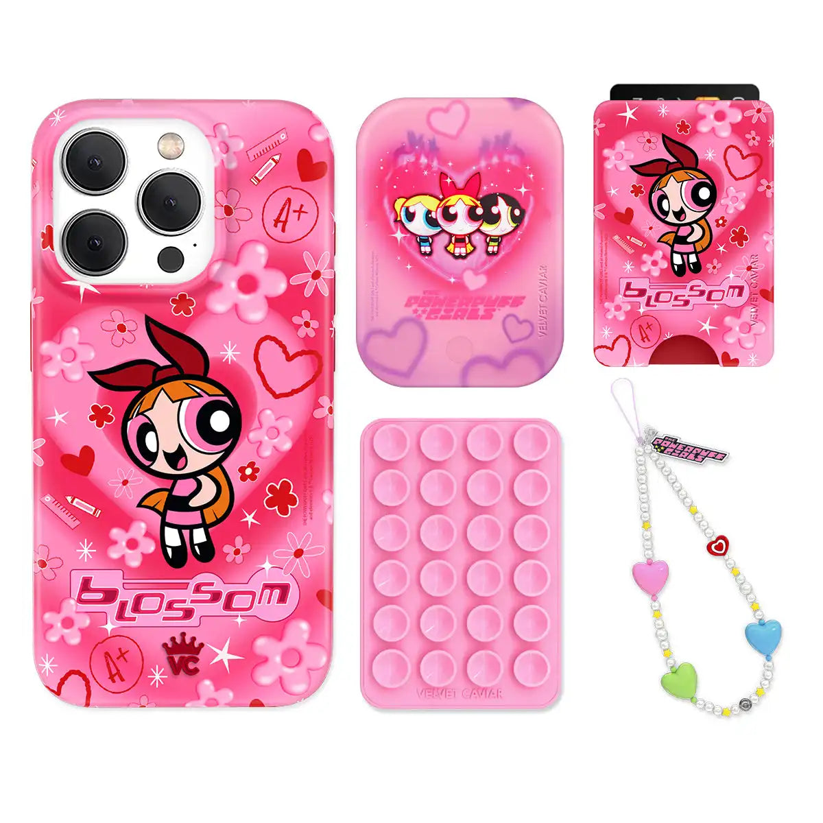 The Powerpuff Girls Blossom iPhone Bundle Set - Wallet