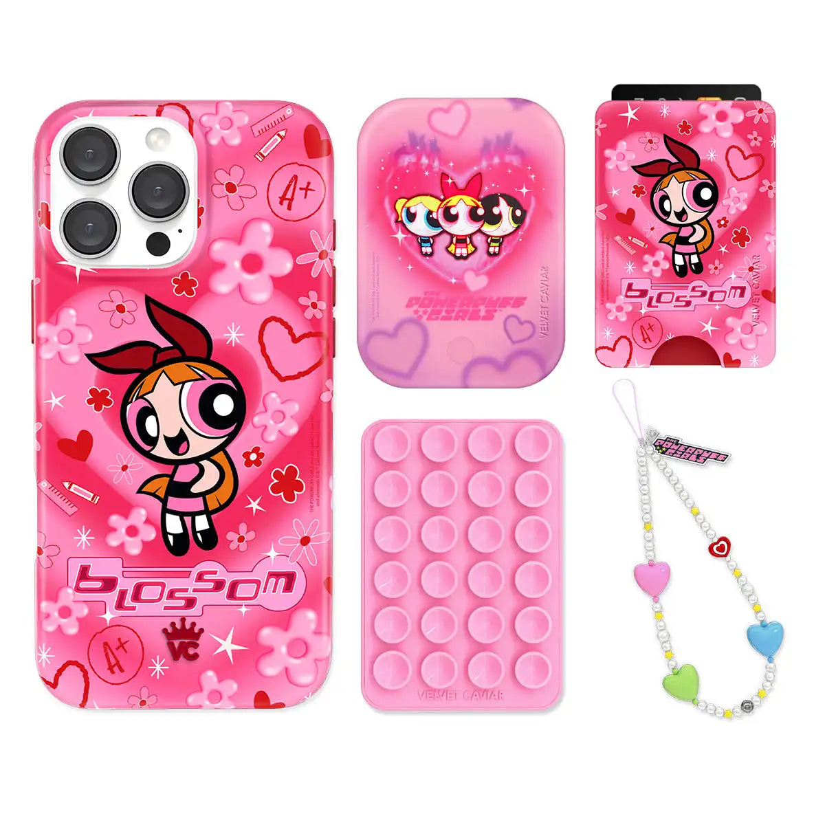 The Powerpuff Girls Blossom iPhone Bundle Set - Wallet