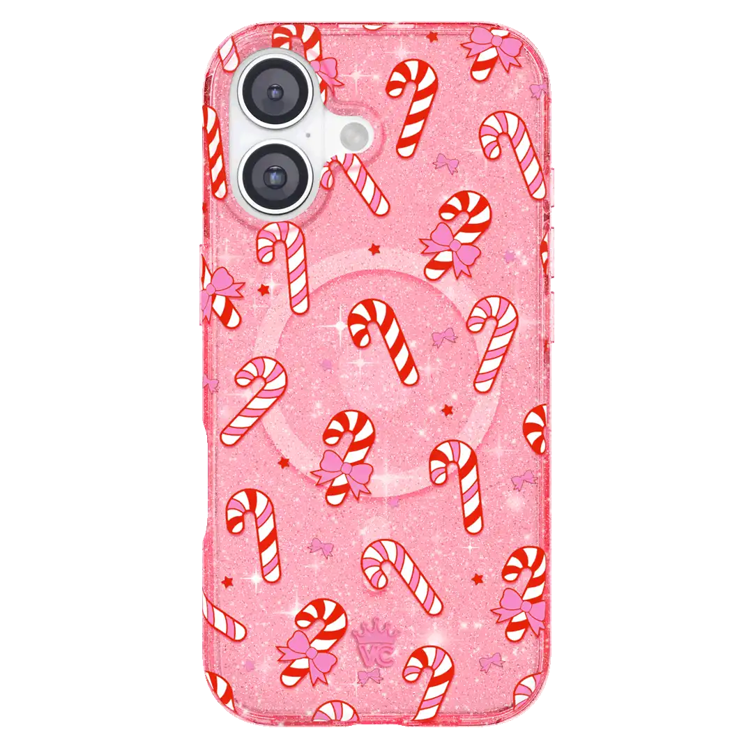 Pink Peppermint Princess iPhone Case